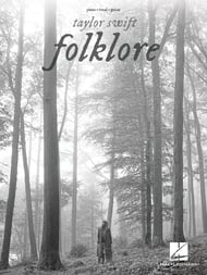 Folklore piano sheet music cover